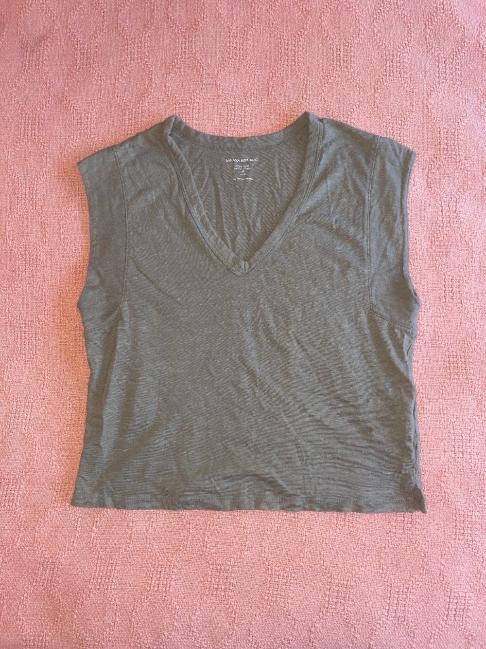 Banana Republic green tank top